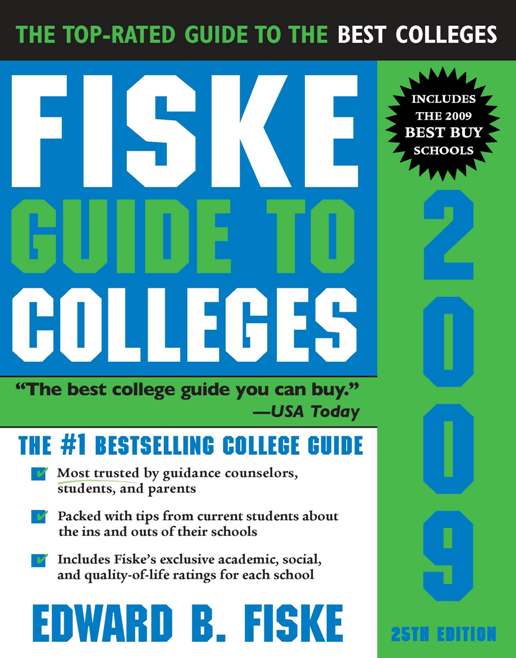 Title details for Fiske Guide to Colleges 2009 by Edward B Fiske - Wait list
